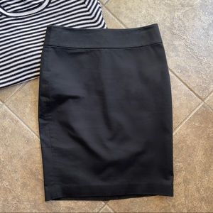 NWOT - Ann Taylor Classic Black Pencil Skirt